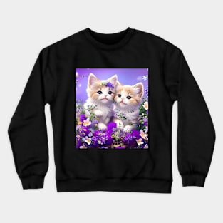 I Am A Kitty Lover Crewneck Sweatshirt